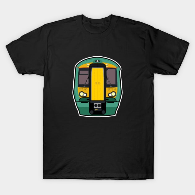 British Rail Class 377 T-Shirt by MILIVECTOR